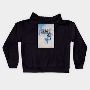 In the Corral by NC Wyeth Kids Hoodie